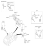 Diagram for Hyundai Tucson Door Lock Cylinder - 81905-2S112