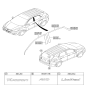 Diagram for 2014 Hyundai Tucson Emblem - 86318-2S500