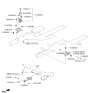Diagram for 2014 Hyundai Tucson Engine Mount - 21810-2S700
