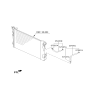 Diagram for Hyundai Tucson Oil Cooler Hose - 25420-2S500