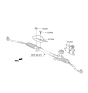 Diagram for Hyundai Tucson Radius Heat Shield - 57281-3W100