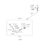 Diagram for 2004 Hyundai Accent Clutch Fork - 41430-22652