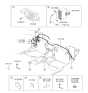 Diagram for 2004 Hyundai Accent Relay Block - 91830-25A00