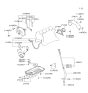 Diagram for Hyundai Accent Timing Cover - 21362-22000
