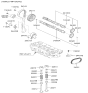 Diagram for Hyundai Accent Camshaft - 24200-26004
