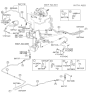 Diagram for Hyundai Accent Brake Line - 58732-25000