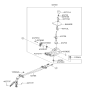 Diagram for 2015 Hyundai Elantra Shift Cable - 43794-3X510