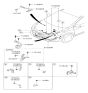 Diagram for 2013 Hyundai Elantra GT Battery Cable - 91850-A5130