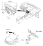 Diagram for Hyundai Elantra GT A/C Switch - 97250-A5673