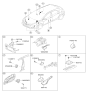 Diagram for 2013 Hyundai Elantra GT Air Bag Control Module - 95910-A5150