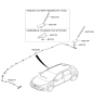 Diagram for 2014 Hyundai Elantra GT Antenna - 96210-A5110-S7U