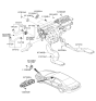 Diagram for Hyundai Sonata Blower Control Switches - 97250-3K150-K7