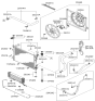 Diagram for Hyundai Sonata Engine Oil Cooler - 25460-3K000
