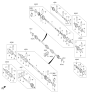 Diagram for Hyundai CV Joint - 49525-1R003