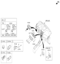 Diagram for 2015 Hyundai Accent Dimmer Switch - 94950-1R000-VYF