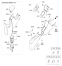 Diagram for 2013 Hyundai Accent Center Console Base - 84637-1R200-RY