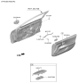 Diagram for Hyundai Veloster Door Handle - 82620-J3000-TSK
