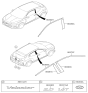 Diagram for 2019 Hyundai Veloster N Emblem - 86310-J3000