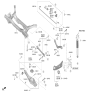 Diagram for 2021 Hyundai Veloster Trailing Arm - 55280-J3AA0