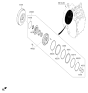 Diagram for 2020 Hyundai Veloster Torque Converter - 45100-2F151