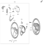 Diagram for 2020 Hyundai Veloster Steering Wheel - 56120-J3800-NNB