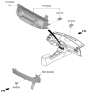 Diagram for Hyundai Veloster A/C Switch - 97250-J3260-RWS