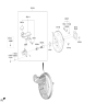 Diagram for Hyundai Veloster Brake Booster - 59110-J3290
