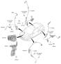 Diagram for Hyundai Veloster ABS Sensor - 59810-J3000