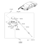 Diagram for 2000 Hyundai Elantra Cruise Control Module - 96410-2D101