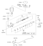 Diagram for 2000 Hyundai Elantra Clutch Master Cylinder - 41660-2DA00