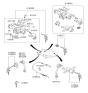 Diagram for Hyundai Elantra Ignition Lock Cylinder - 81900-2DA30