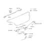Diagram for Hyundai Elantra Tailgate Lock - 81230-2D010