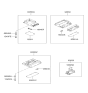 Diagram for 2005 Hyundai Elantra Dome Light - 92800-2D000-OI