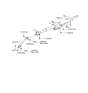 Diagram for 2001 Hyundai Elantra Steering Column - 56310-2D100