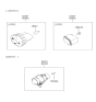 Diagram for Hyundai Elantra Fog Light - 92202-2D000