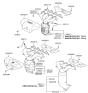Diagram for Hyundai Elantra Oxygen Sensor - 39210-23500
