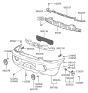 Diagram for 2000 Hyundai Santa Fe Side Marker Light - 92303-26011