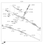 Diagram for Hyundai Center Link - 57724-3M500