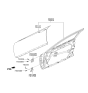 Diagram for 2014 Hyundai Equus Door Hinge - 79340-3N000