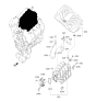 Diagram for Hyundai Equus Intake Manifold - 28310-3F450