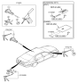 Diagram for 2015 Hyundai Equus Car Key - 81996-3N710