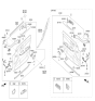 Diagram for Hyundai Equus Door Handle - 82620-3N700-VDA
