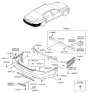 Diagram for 2014 Hyundai Equus Bumper - 86610-3N700
