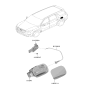 Diagram for Hyundai Fuel Filler Housing - 81595-S8010
