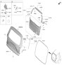 Diagram for 2025 Hyundai Palisade Lift Support - 81840-S8000