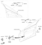 Diagram for Hyundai Palisade Door Handle - 82650-S8700