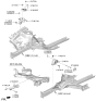 Diagram for 2024 Hyundai Palisade Motor And Transmission Mount - 21830-S8400