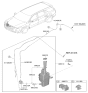 Diagram for 2024 Hyundai Palisade Washer Reservoir - 98611-S8000