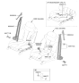 Diagram for 2025 Hyundai Palisade Seat Belt - 88810-S8500-NNB