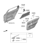 Diagram for 2024 Hyundai Palisade Power Window Switch - 93590-S8010-SSU